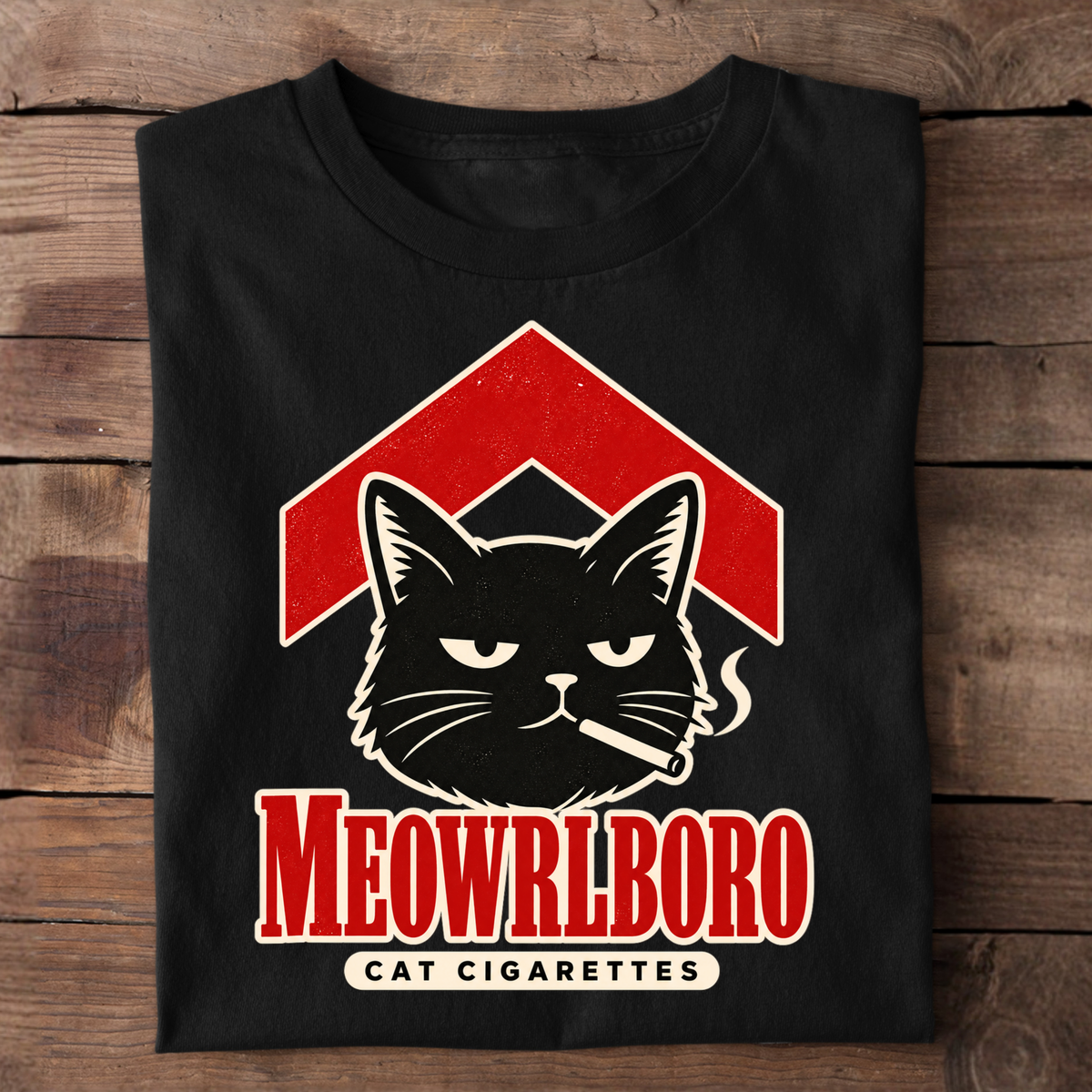 Meowrlboro Basic T-Shirt