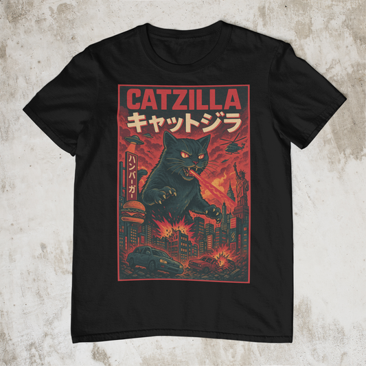 Catzilla unisex basic T-Shirt