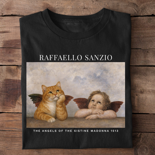 The Angels Of The Sistine Madonna Basic Shirt Unisex