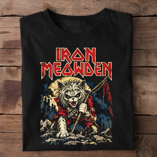 Iron Meowden Cat Shirt Unisex