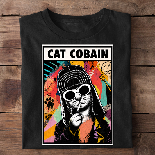 Cat Cobain Premium T-Shirt