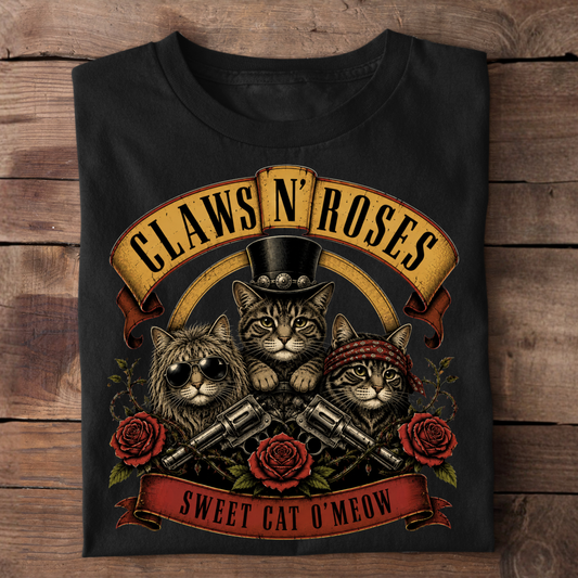 Claws N' Roses Basic Shirt Unisex