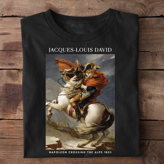 Napoleon Crossing The Alps Basic Shirt Unisex