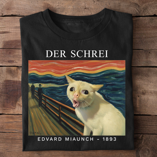 Der Schrei Meme T-Shirt