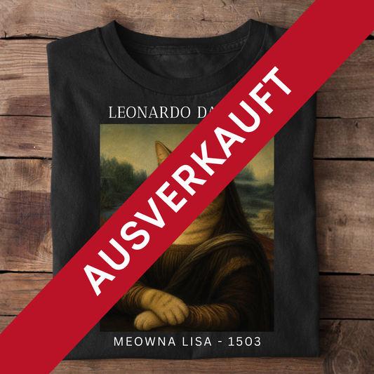 Mewona Lisa Leonardo Da Vinci T-Shirt