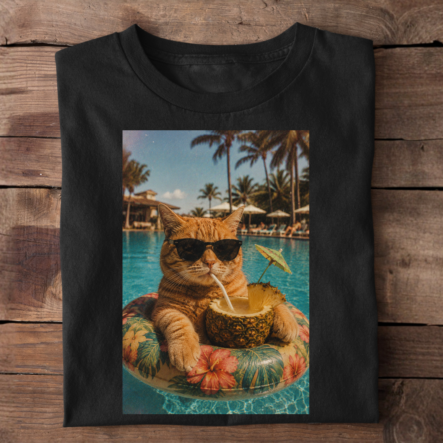 Sommer am Pool Premium T-Shirt