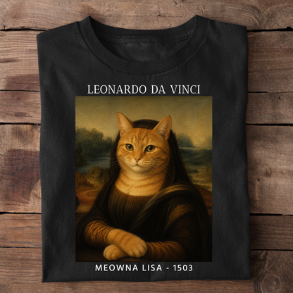 Meowna Lisa Basic Unisex Shirt