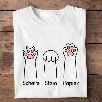 Rock Paper Scissors unisex basic T-shirt