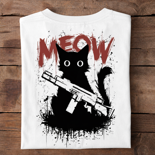 MEOW Basic T-shirt (Backprint)