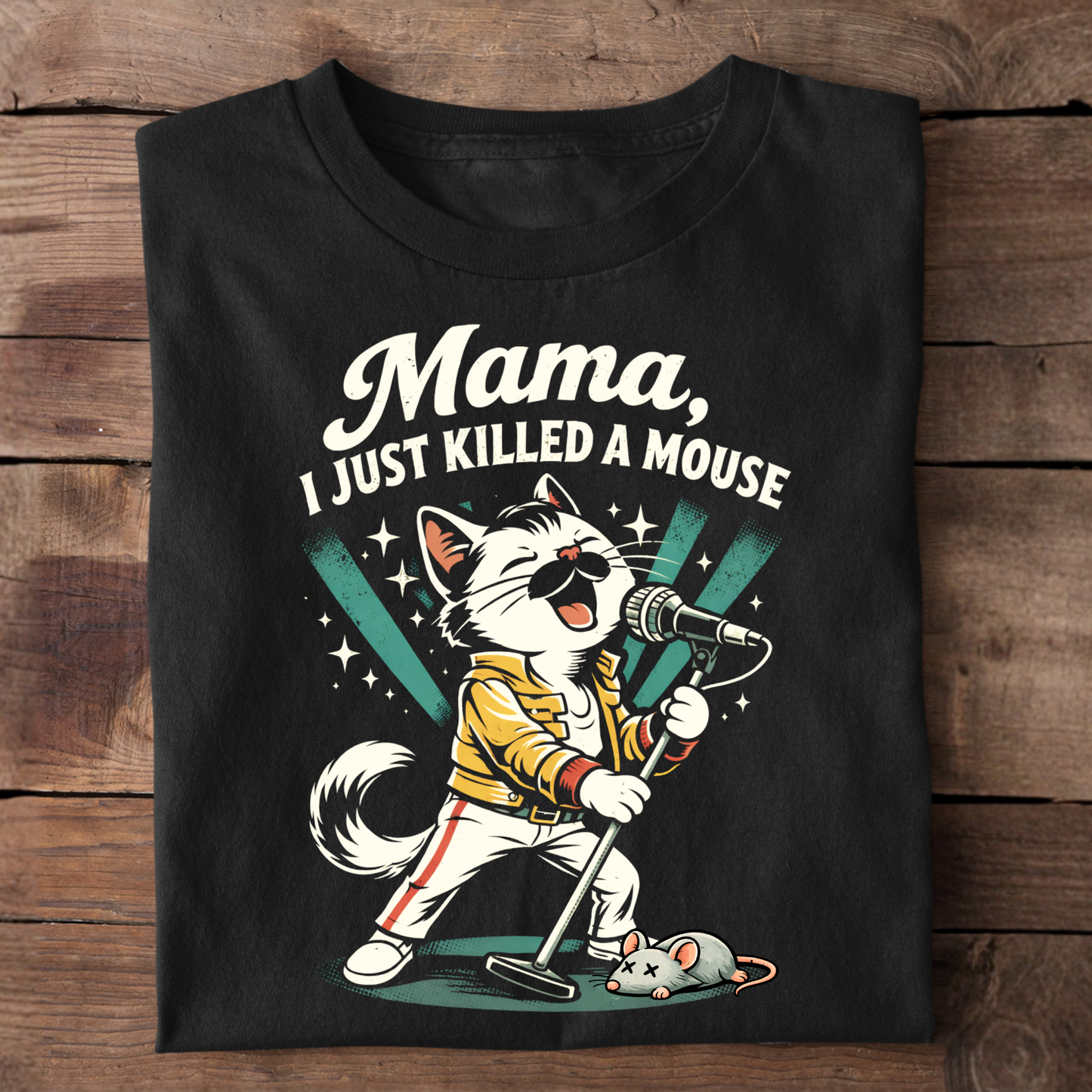 I Just Killed A Mouse Basic Shirt Unisex