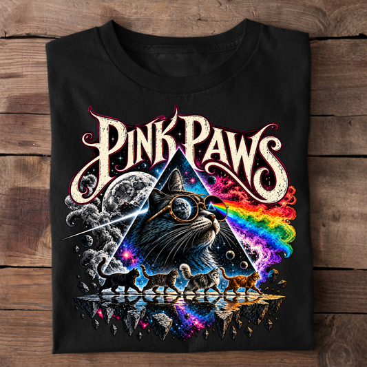 Pink Paws Basic Shirt Unisex