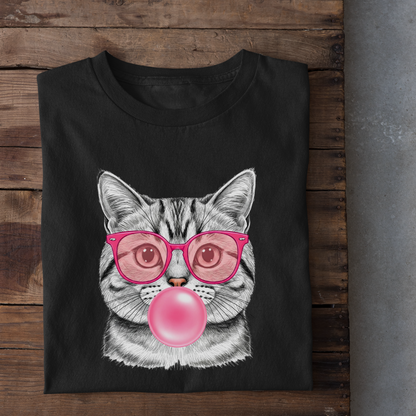 Kaugummi Katze Premium T-Shirt