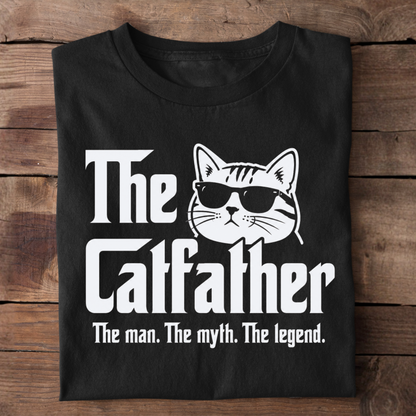 The Cat Father The Man Basic T-Shirt Unisex