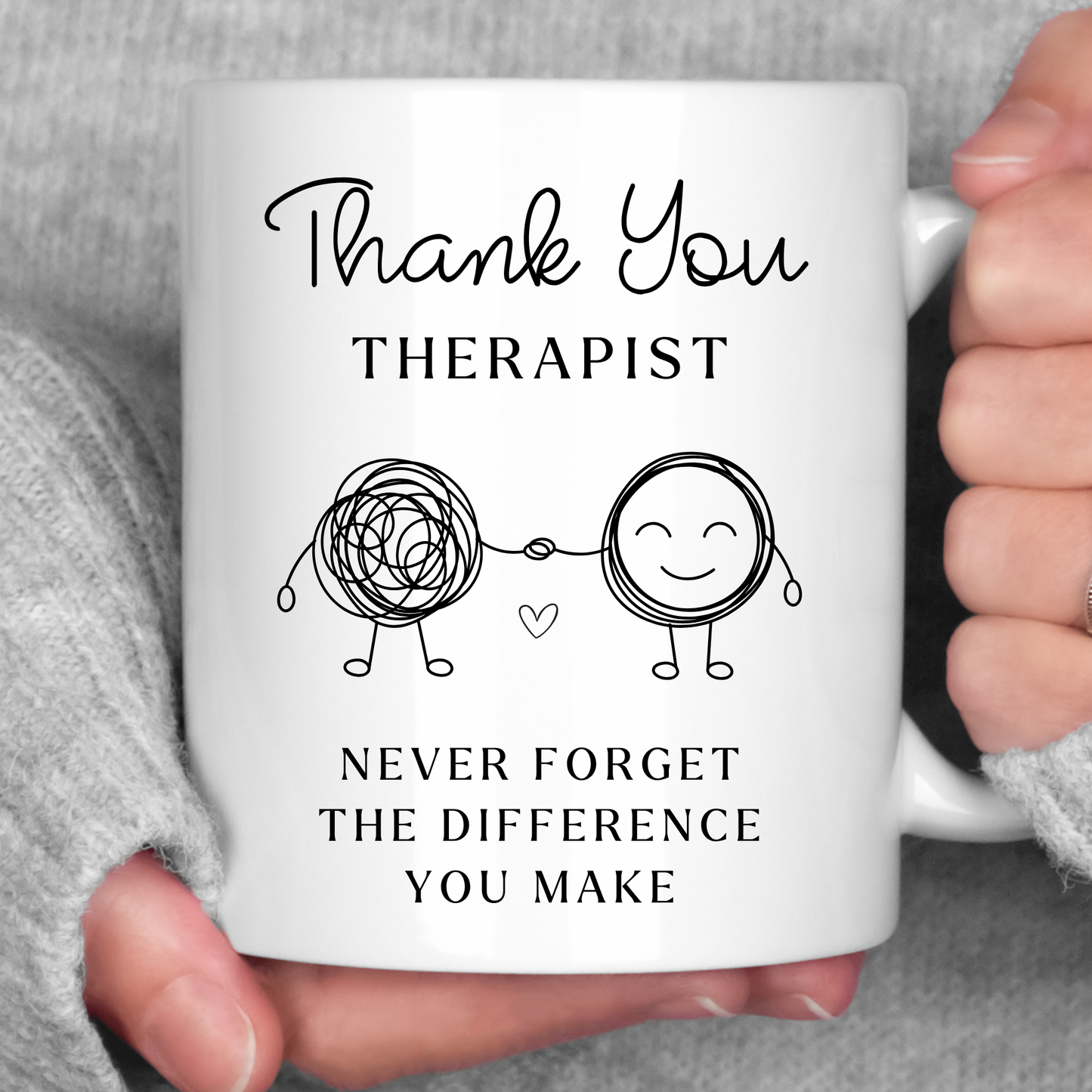 Danke an Therapeut*in Tasse