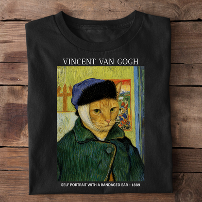 Bandaged Ear Van Gogh Basic Shirt Unisex