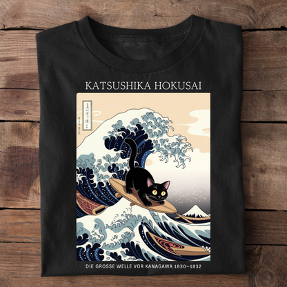 Die große Welle Premium T-Shirt