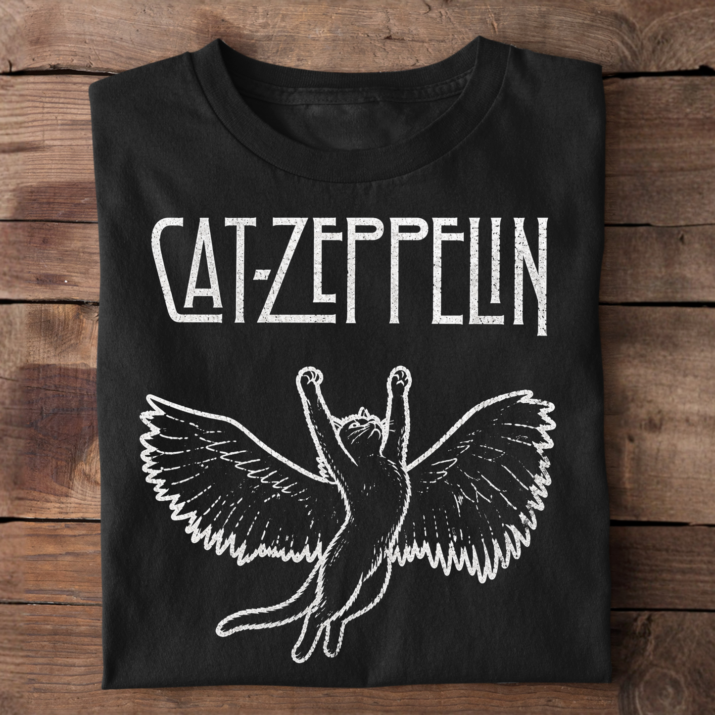 Cat Zeppelin Premium T-Shirt